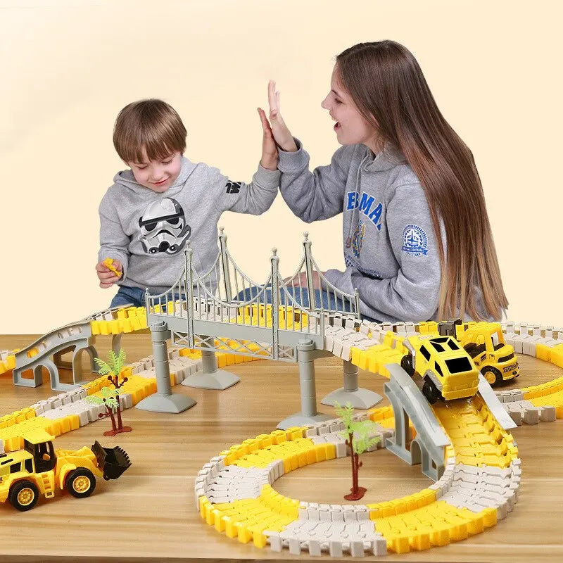 Modular Engineering Track Set — Build, Race & Learn
