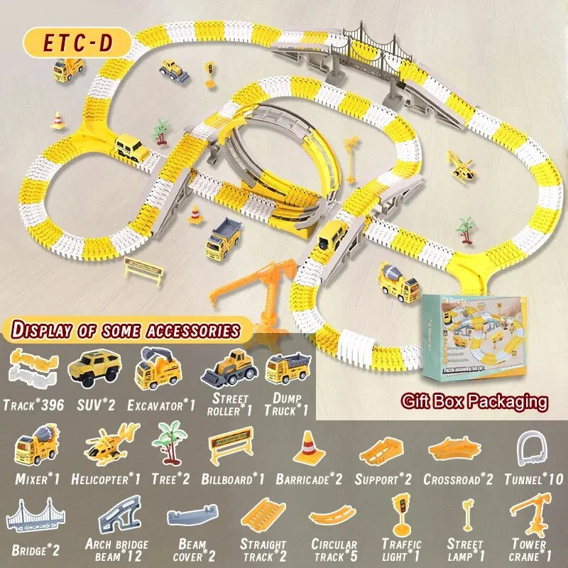 Modular Engineering Track Set — Build, Race & Learn
